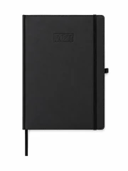 KALENDARZ KSIĄŻKOWY TYGODNIOWY LUX K‑A4TL –  CZARNY (210 × 285 MM)