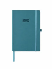 KALENDARZ KSIĄŻKOWY DZIENNY FLEX KK‑A5D F – NIEBIESKI (145 × 210 MM)