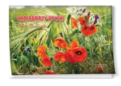 KA-7-KALENDARZ ALBUMOWY MAŁY KRAJOBRAZY POLSKI