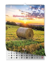 KALENDARZ WIELOPLANSZOWY  MALOWNICZA POLSKA-A3-15
