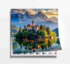 KD-9-KALENDARZ ŚCIENNY DUŻY BARWY PRZYRODY