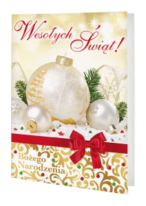 Karnet B6 Boże Narodzenie
