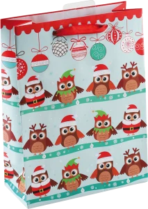 Torba prezentowa - Boże Narodzenie - rozmiar S