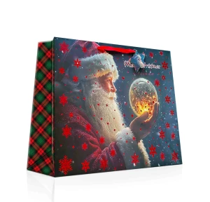 Torba prezentowa - Boże Narodzenie z Mikołajem TB-3M POZ