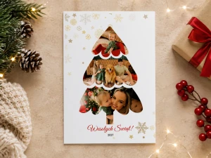 Kartka Świąteczna A5 ELG01