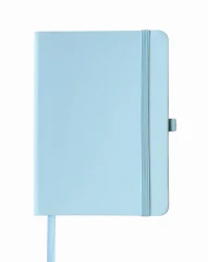 Notes A5 z gumką niebieski V4