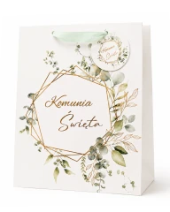 Torba prezentowa I Komunia Święta rozmiar M-(TKS-2 V1)
