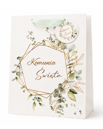 torebka prezentowa komunijna V1