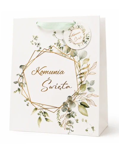 torebka prezentowa komunijna V1