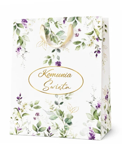 Torebka prezentowa komunijna v6