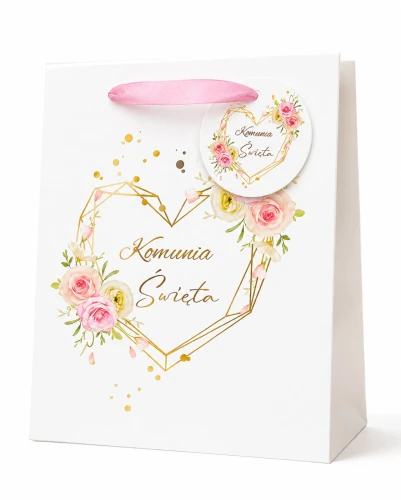 torebka na prezent pierwsza komunia święta V1