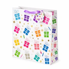 Torba prezentowa Kolorowe Prezenty rozmiar XL-(TCD-5 V2)
