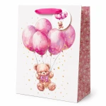Torba prezentowa Miś z Balonami rozmiar M-(TCD-2 V3)