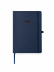 KALENDARZ KSIĄŻKOWY TYGODNIOWY FLEX KK‑A5TF – CIEMNONIEBIESKI (145 × 210 MM)