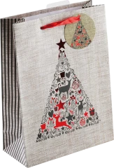 Torba prezentowa - Boże Narodzenie - rozmiar M