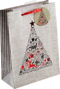 Torba prezentowa - Boże Narodzenie - rozmiar M