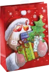 Torba prezentowa świąteczna 3D - rozmiar M